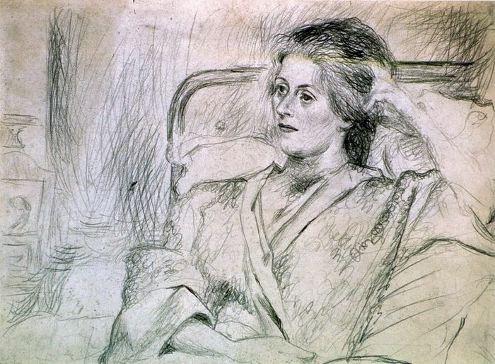 Пабло Пикассо. Портрет Ольги 1921