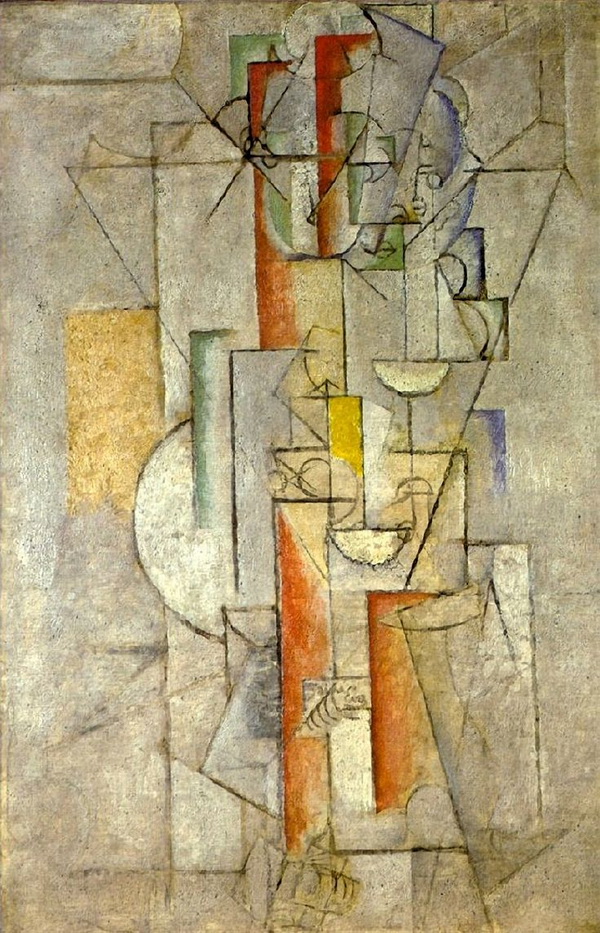 Пабло Пикассо. Обнаженная (Я люблю Еву) 1912	