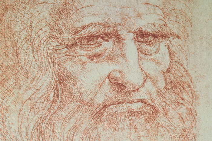 Леонардо да Винчи автопортрет 1512