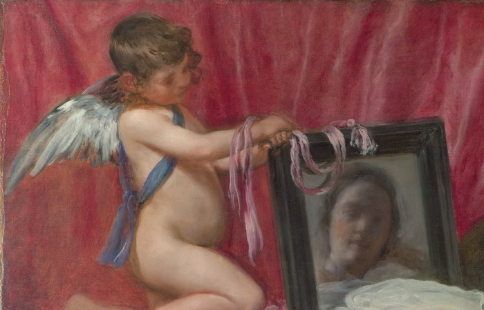 Диего Веласкес. Венера перед зеркалом (фрагмент)