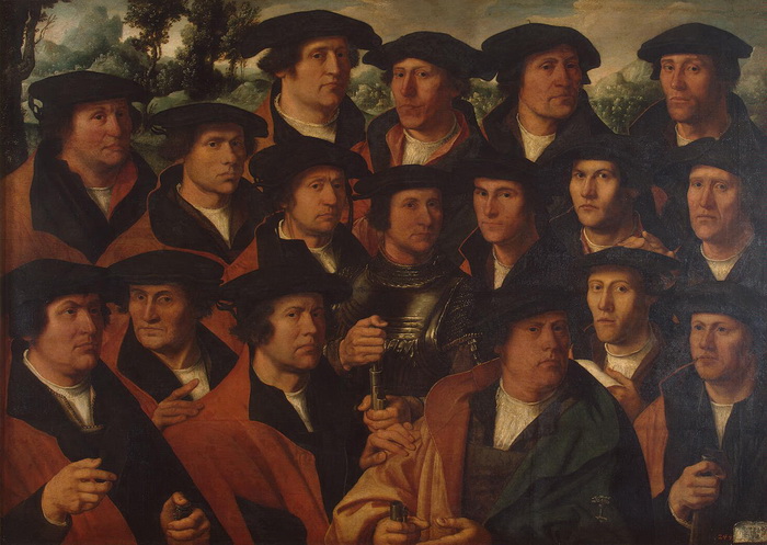 Якобс Дирк. Корпорация амстердамских стрелков 1532