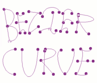 Векторная графика: Рисование кривыми Безье 