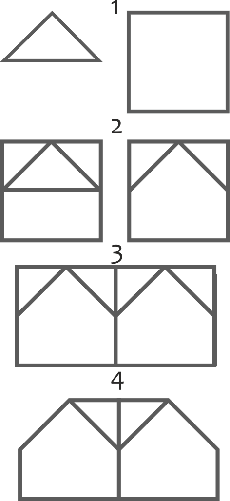 Создание логотипа из простейших геометрических форм