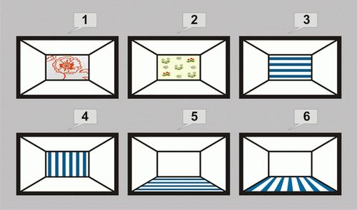 Какой рисунок обоев уменьшает пространство