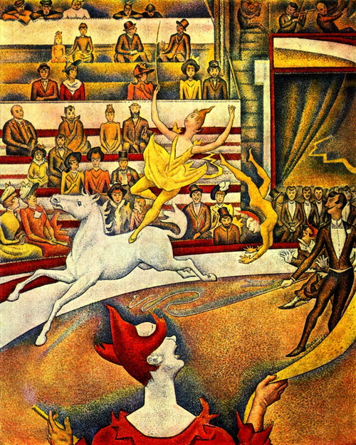 Цирк , Жорж Сёра, 1890-91.