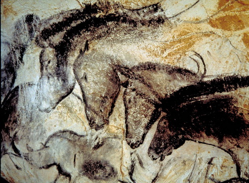 Картина из пещеры Шове (Франция)